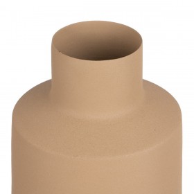 Vaso 18 x 18 x 43,5 cm Beige Ferro