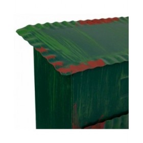 Cassetta della posta Alexandra House Living Verde Ferro 11 x 37 x 27 cm