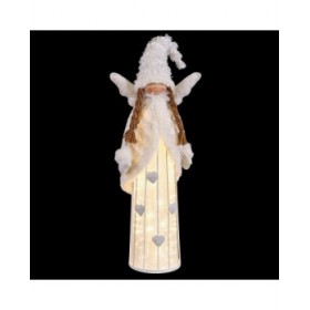 Decorazione Natalizia Bianco 20 x 13 x 63 cm