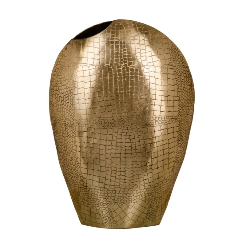 Vaso 34 x 14 x 48 cm Dorato Metallo
