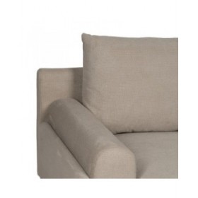 Divano Taupé 216 x 86 x 90 cm