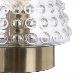 Lampada da tavolo Dorato Metallo Cristallo Ottone Ferro 40 W 220 V 240 V 220-240 V 18 x 18 x 23 cm