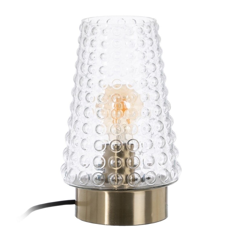 Lampada da tavolo Dorato Metallo Cristallo Ottone Ferro 40 W 220 V 240 V 220-240 V 17 x 17 x 26 cm