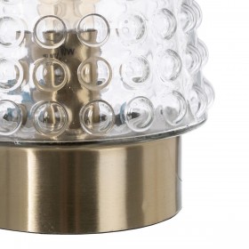 Lampada da tavolo Dorato Metallo Cristallo Ottone Ferro 40 W 220 V 240 V 220-240 V 17 x 17 x 26 cm