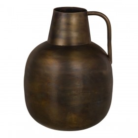 Vaso Dorato Metallo 20 x 20 x 17 cm