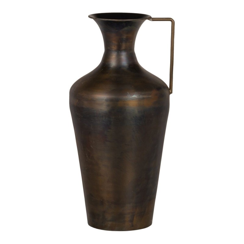 Vaso 24 x 24 x 50 cm Dorato Metallo