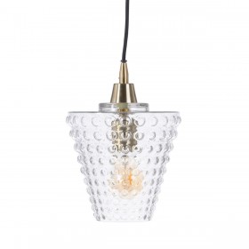Lampadario Cristallo Metallo 20 x 20 x 27 cm