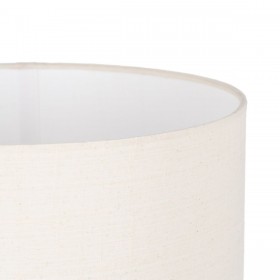 Lampada da tavolo Bianco Dorato Cotone Metallo Cristallo Ottone Ferro 40 W 220 V 240 V 220-240 V 35 x 35 x 63 cm