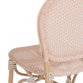 Sedia da Sala da Pranzo 47 x 54 x 93 cm Naturale Beige Rattan