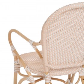 Sedia da Sala da Pranzo 57 x 62 x 90 cm Naturale Beige Rattan