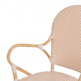 Sedia da Sala da Pranzo 57 x 62 x 90 cm Naturale Beige Rattan