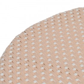 Tavolo aggiuntivo 50 x 50 x 67 cm Naturale Beige Rattan