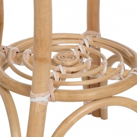 Tavolo aggiuntivo 50 x 50 x 67 cm Naturale Beige Rattan