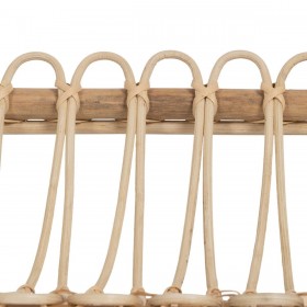Tavolo aggiuntivo RATÁN 70 x 30 x 50 cm Naturale