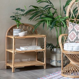 Scaffale 60 x 41 x 80,5 cm Naturale Rattan