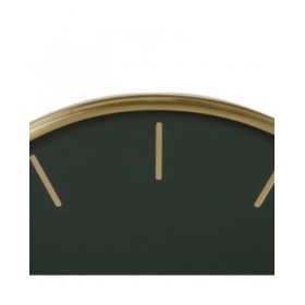 Orologio da Parete Azzurro Cristallo Acciaio 51 x 5 x 51 cm