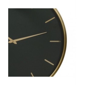 Orologio da Parete Azzurro Cristallo Acciaio 51 x 5 x 51 cm
