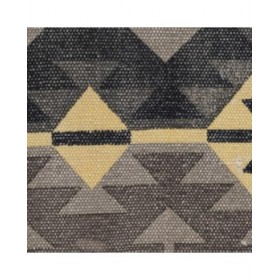 Panca Nero Taupé Ferro Spugna 120 x 41,5 x 48 cm