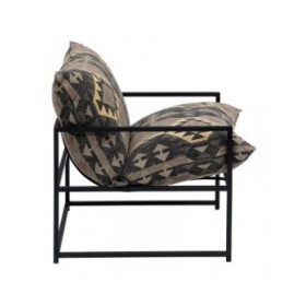 Poltrona Nero Taupé 70 x 84 x 86 cm