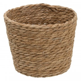 Set di Cesti Naturale 17 x 17 x 20 cm Fibra naturale (3 Pezzi)