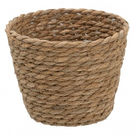 Set di Cesti Naturale 17 x 17 x 20 cm Fibra naturale (3 Pezzi)