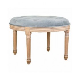Panca Alexandra House Living Grigio Gomma Legno 70 x 47 x 70 cm