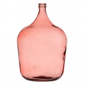 Caraffa Decorativa 36,5 x 36,5 x 56 cm Rosa vetro riciclato