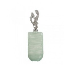Borraccia Verde Argentato 16 x 9 x 54 cm Decorativa
