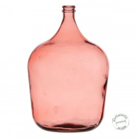 Caraffa Decorativa 36,5 x 36,5 x 56 cm Rosa vetro riciclato