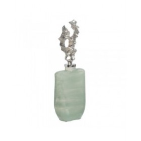 Borraccia Verde Argentato 16 x 10 x 46 cm Decorativa