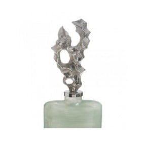 Borraccia Verde Argentato 16 x 10 x 46 cm Decorativa