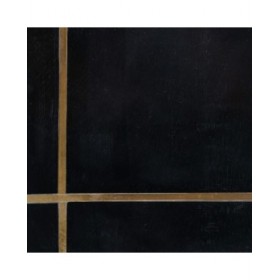 Tavolo aggiuntivo Nero Dorato 38 x 38 x 43 cm