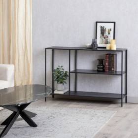 Mobile TV 120,5 x 30 x 81,3 cm Nero Acciaio