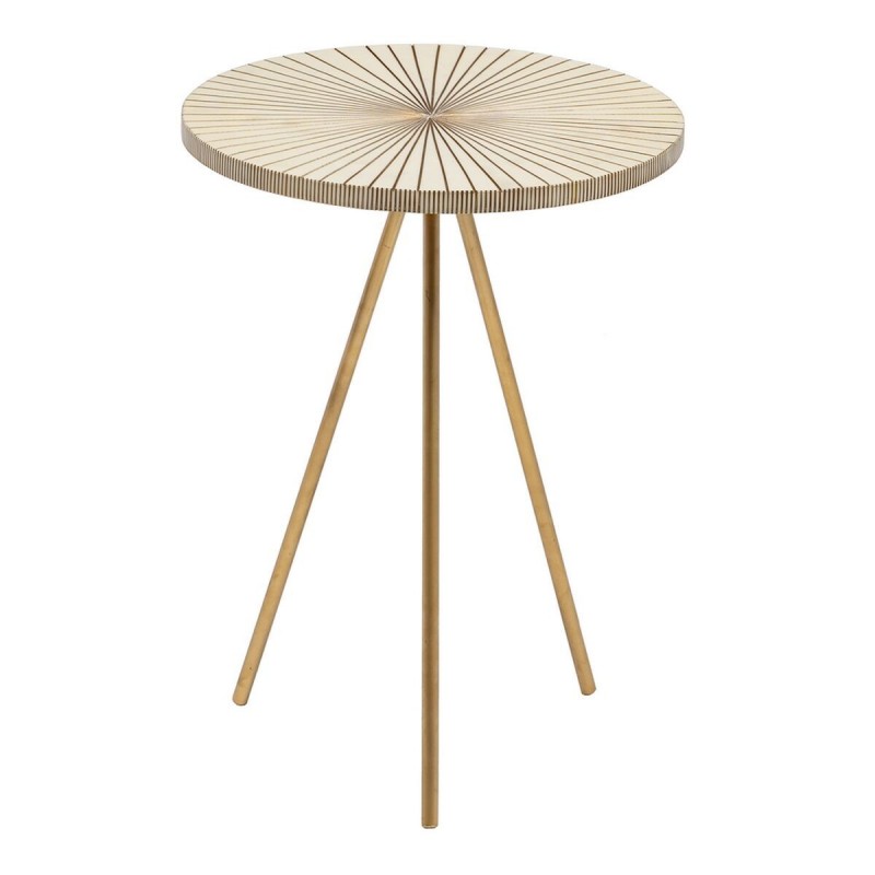 Tavolo aggiuntivo Beige Dorato 38 x 38 x 50 cm