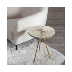 Tavolo aggiuntivo Beige Dorato 38 x 38 x 50 cm