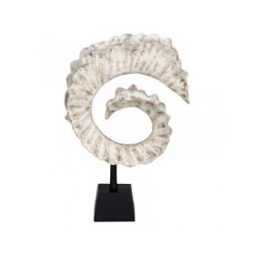 Statua Decorativa Bianco Nero Alluminio 33 x 11 x 51,5 cm