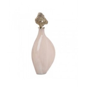Borraccia Crema Dorato 23 x 10 x 51 cm Decorativa