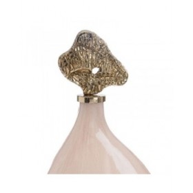 Borraccia Crema Dorato 23 x 10 x 51 cm Decorativa