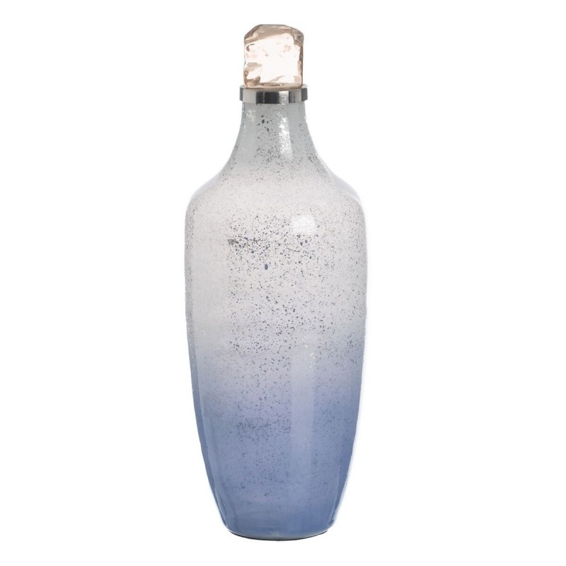 Borraccia Azzurro Argentato 16 x 16 x 44 cm Decorativa
