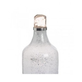 Borraccia Azzurro Argentato 16 x 16 x 44 cm Decorativa