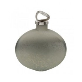 Borraccia Grigio Argentato 24 x 9 x 29 cm Decorativa