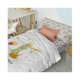 Set di copripiumino HappyFriday Le Petit Prince Ses Amis Multicolore 2 Pezzi