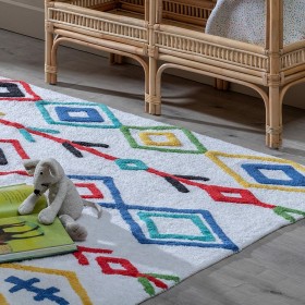 Tappeto per Bambini 175 x 90 cm Cotone