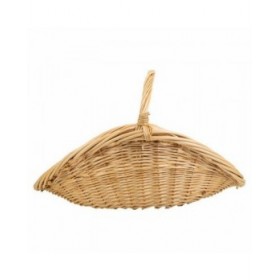 Cestino per legna Alexandra House Living vimini Legno di salice 46 x 42 x 65 cm