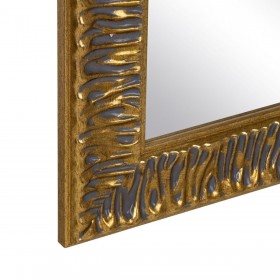 Specchio da parete 64 x 3 x 84 cm Dorato DMF