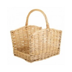 Cestino per legna Alexandra House Living vimini Legno di salice 36 x 52 x 49 cm