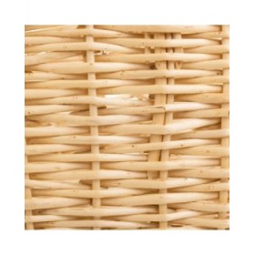 Cestino per legna Alexandra House Living vimini Legno di salice 36 x 52 x 49 cm