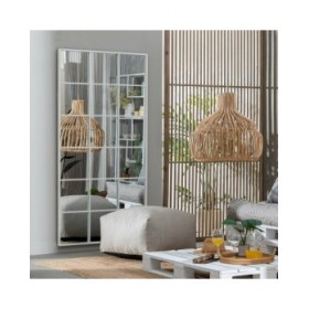 Specchio da parete Bianco Verticale Finestra 90 x 3 x 180 cm