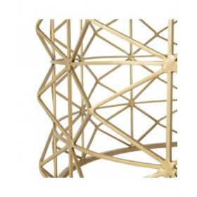 Tavolino da Caffè Dorato 98 x 98 x 44 cm