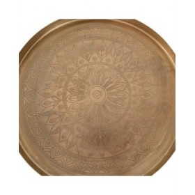 Tavolo aggiuntivo Dorato 51 x 51 x 56 cm